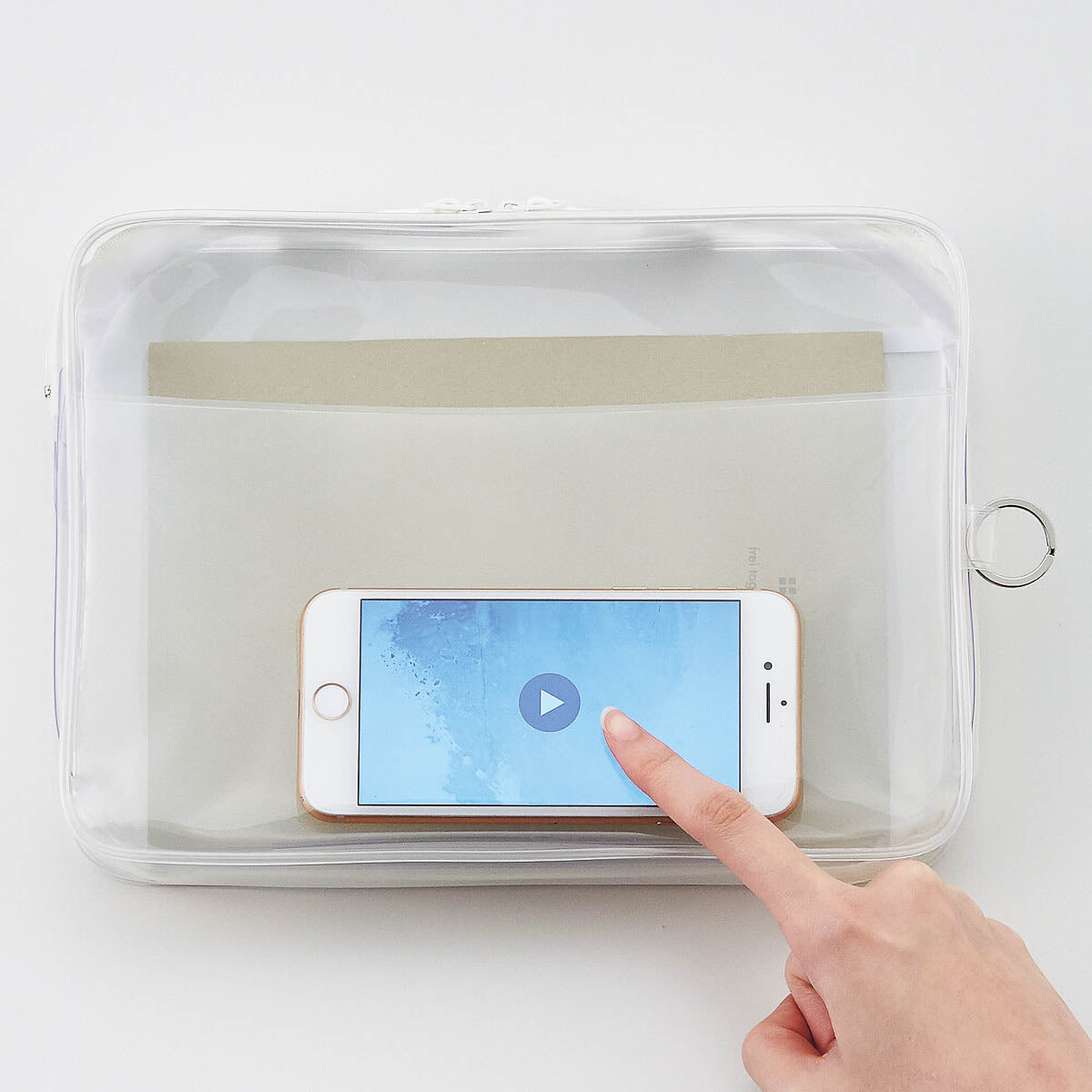 Zubehörtasche - LIHIT LAB - PuniLabo - soeru - clear box - A5