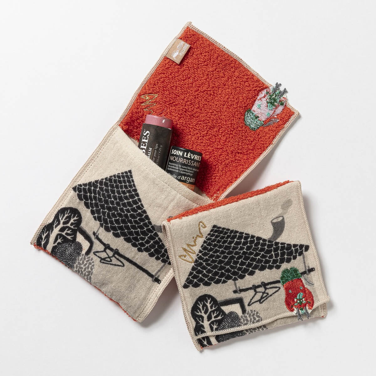 Zubehörtäschchen - moritaMiW - Pouch Handkerchief