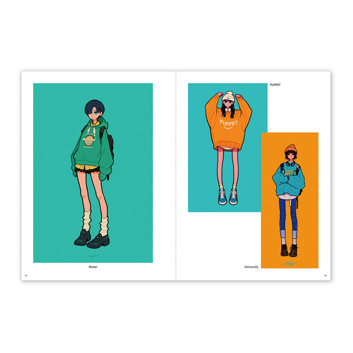 Buch - Showcase - Illustrationen von Yoshimi Miyoshi