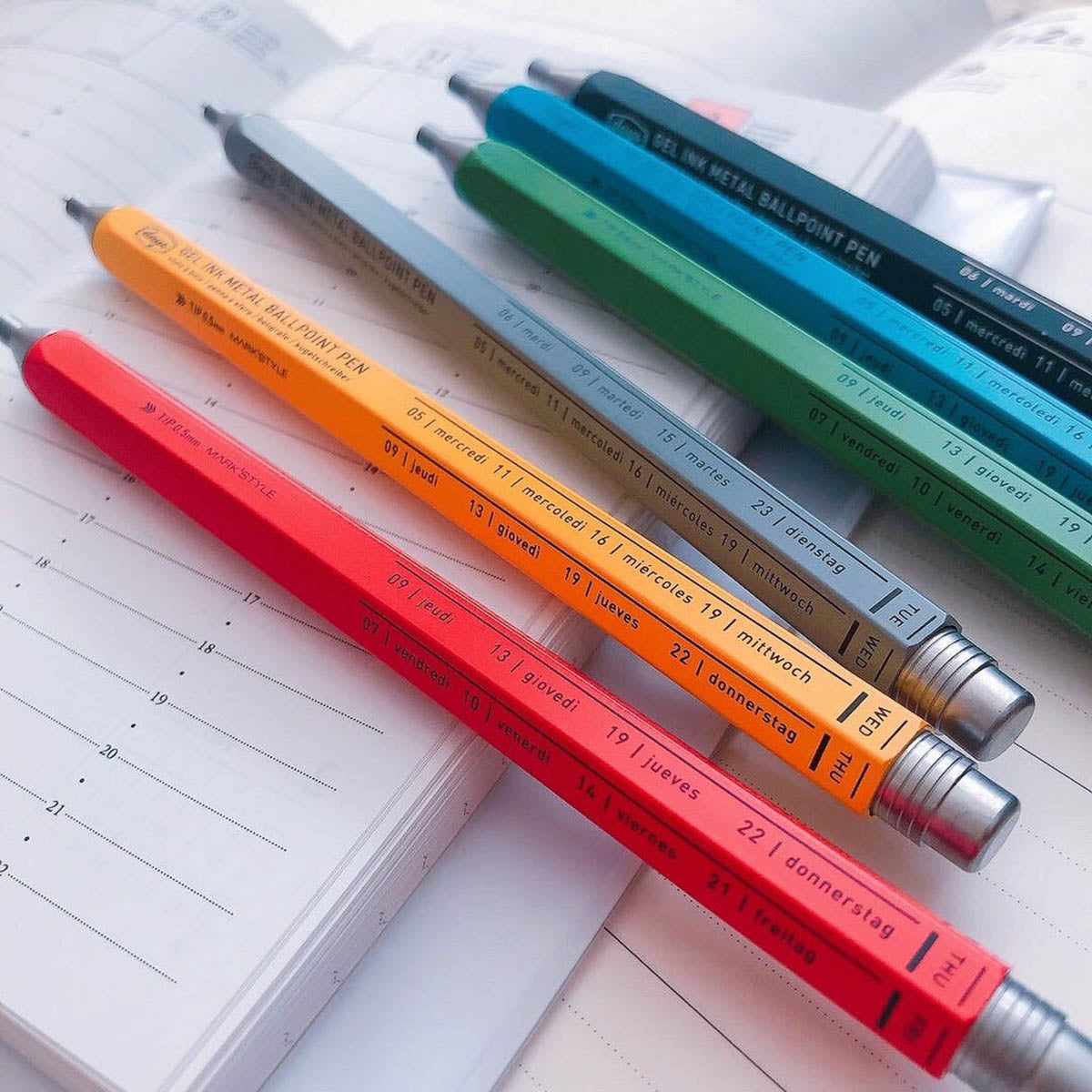 Kugelschreiber - MARK'STYLE - Gel Metal Ballpoint Pen