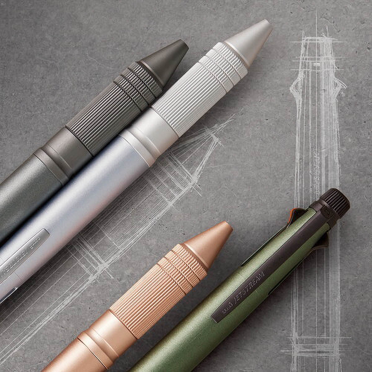 Kugelschreiber - Jetstream 4&1 - Multifunctional - Metal