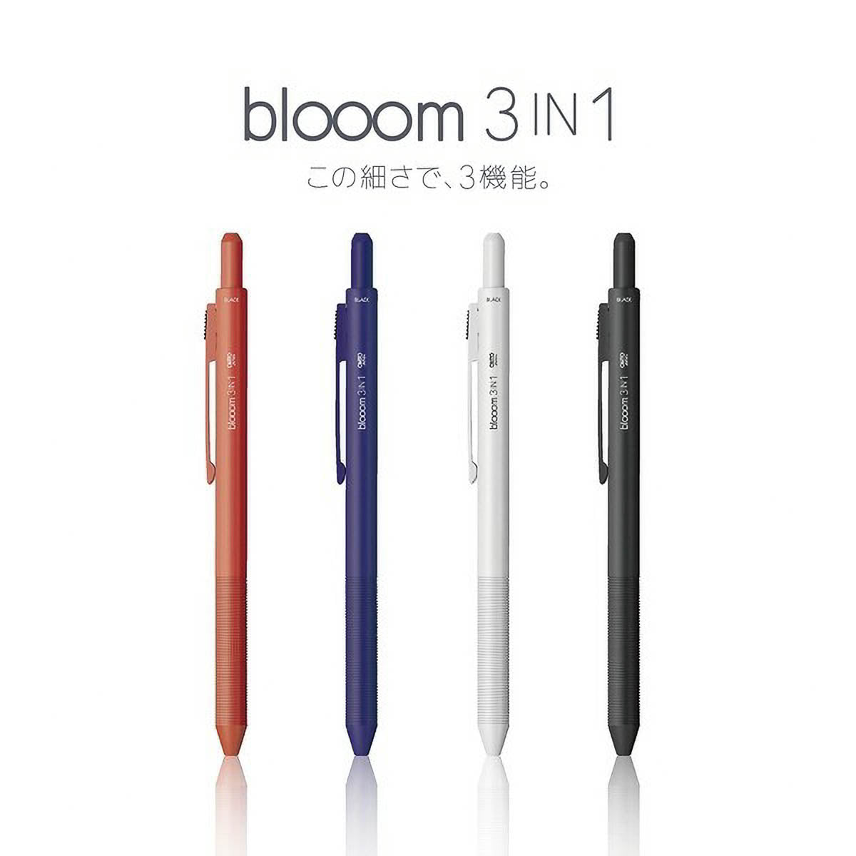 Kugelschreiber - OHTO - bloom 3+1 - Multifunction