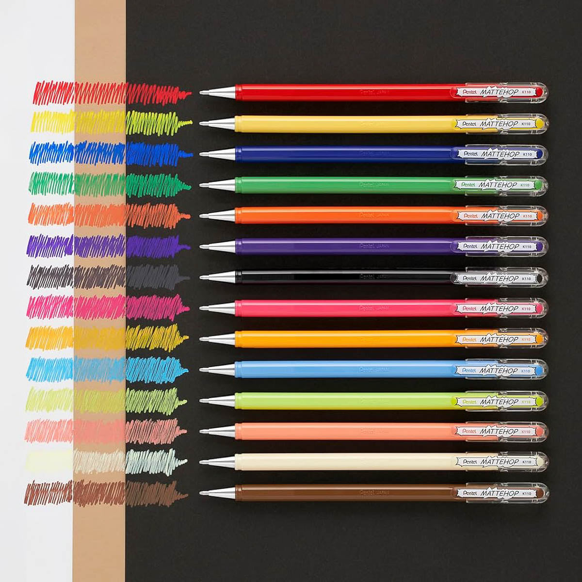 Kugelschreiber - Pentel - MATTEHOP - Color Set