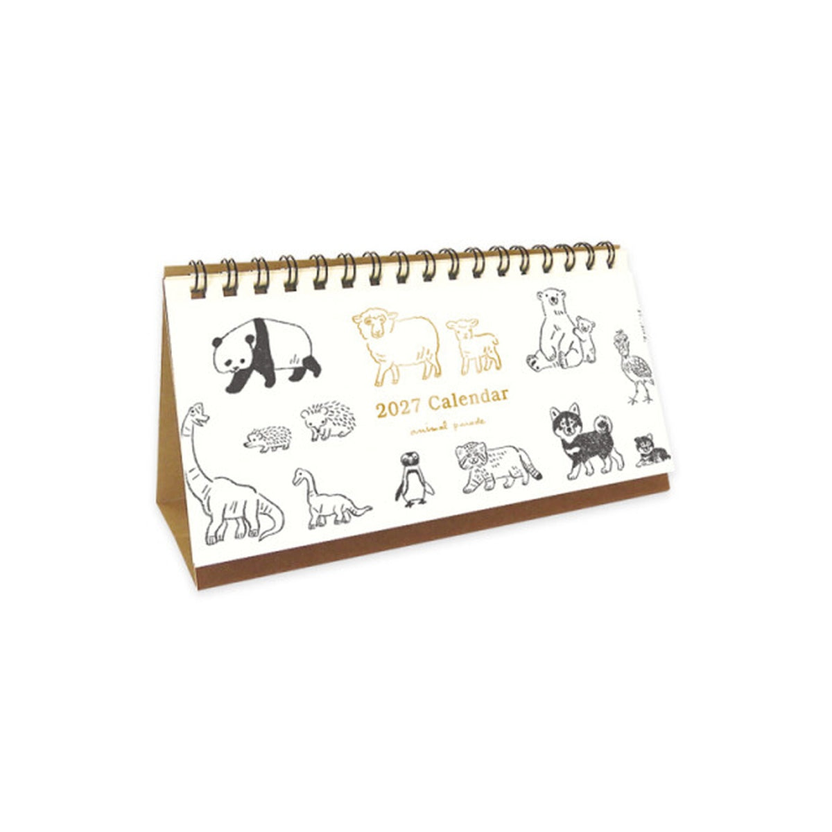 Kalender - 2027 - Desk Calendar - Slim