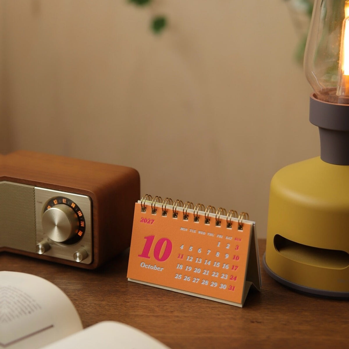 Kalender - 2027 - Desk Calendar - Business Card Size