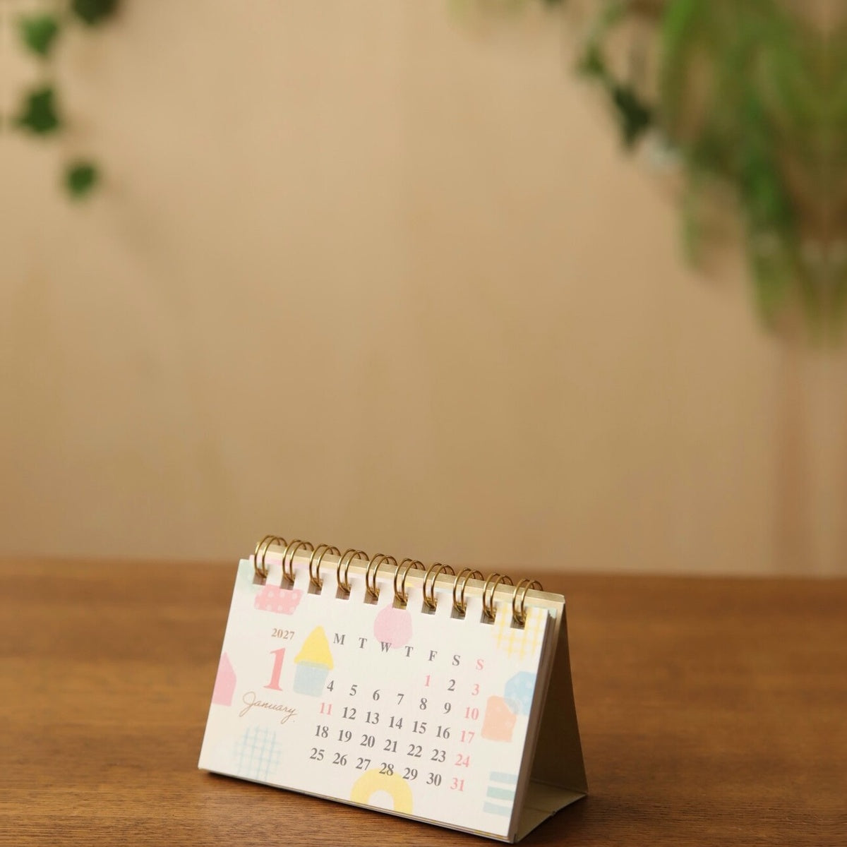 Kalender - 2027 - Desk Calendar - Business Card Size