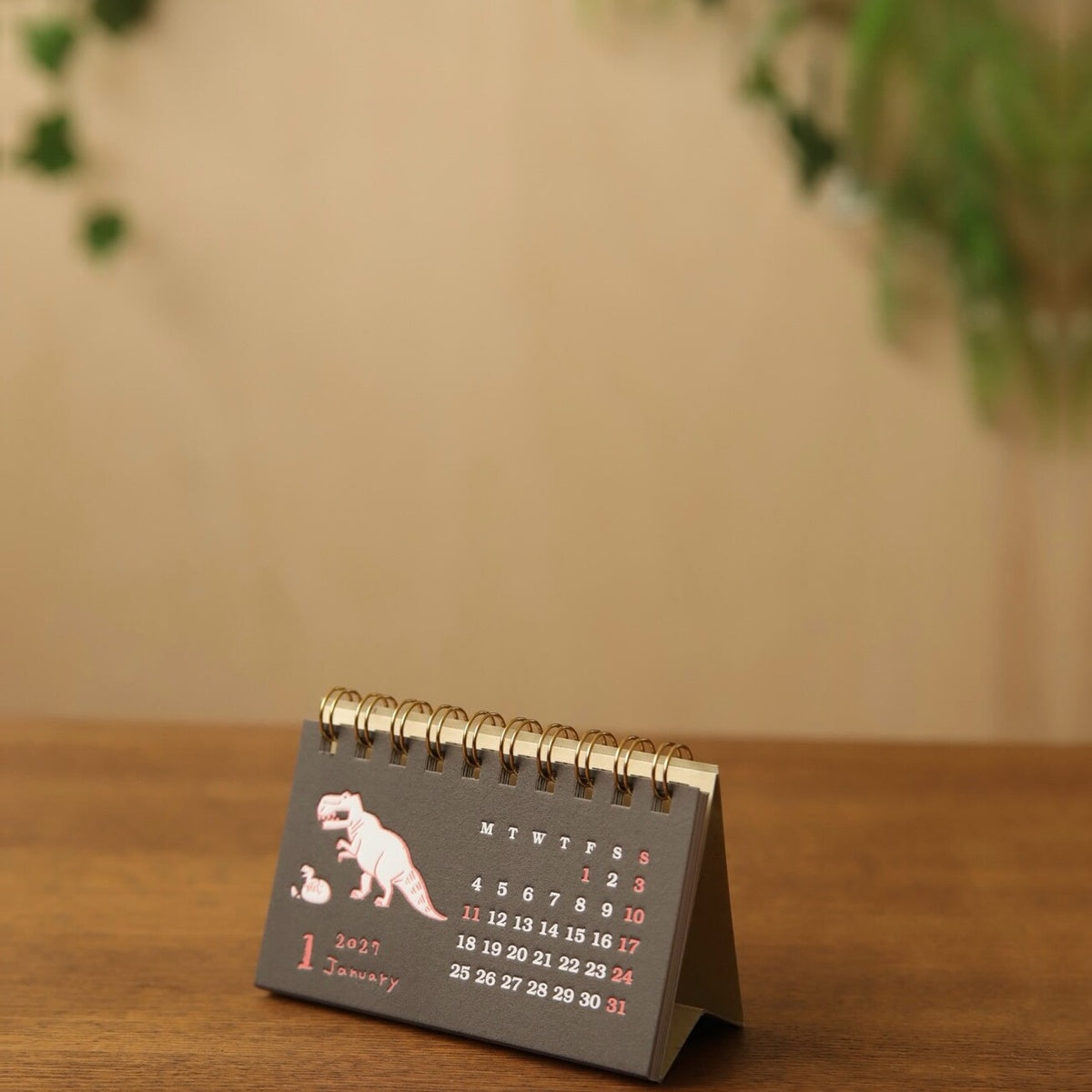 Kalender - 2027 - Desk Calendar - Business Card Size