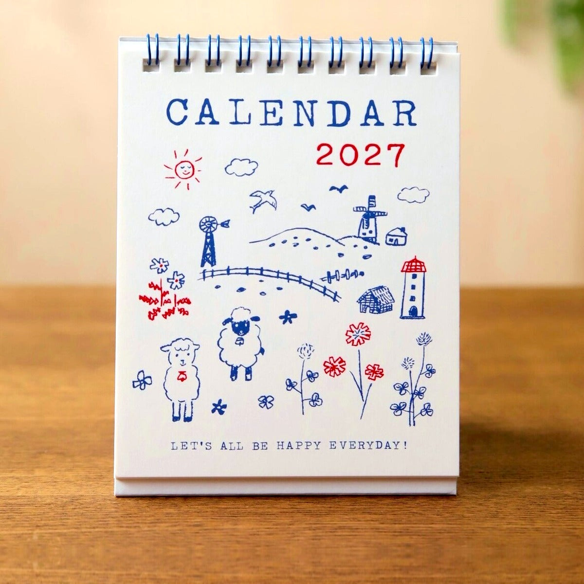 Kalender - 2027 - Desk Calendar - Memo