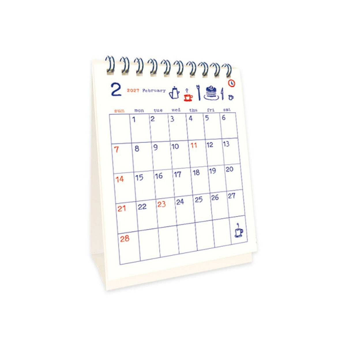 Kalender - 2027 - Desk Calendar - Memo