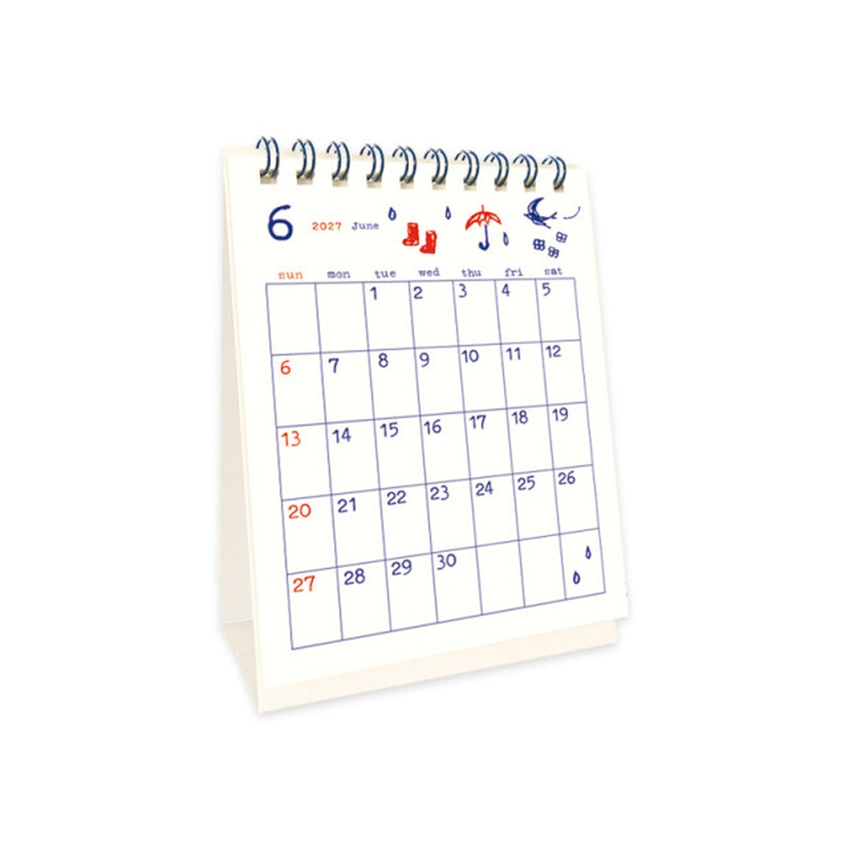 Kalender - 2027 - Desk Calendar - Memo