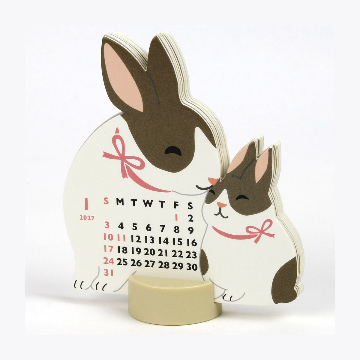 Kalender - 2027 - Mini Stand-Kalender