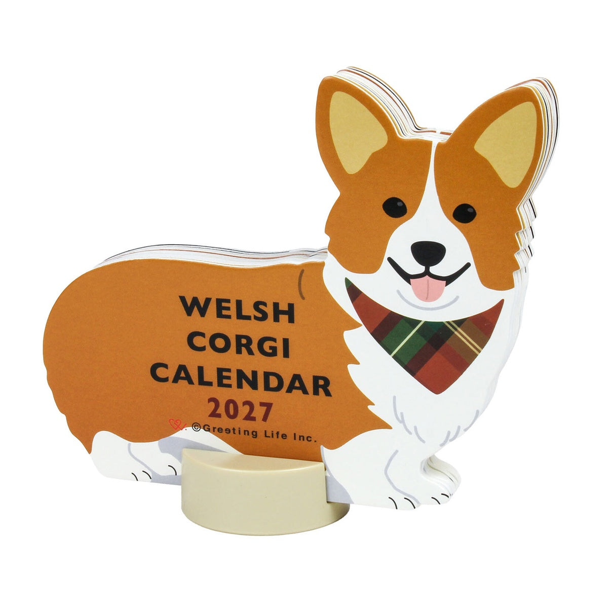 Kalender - 2027 - Mini Stand-Kalender