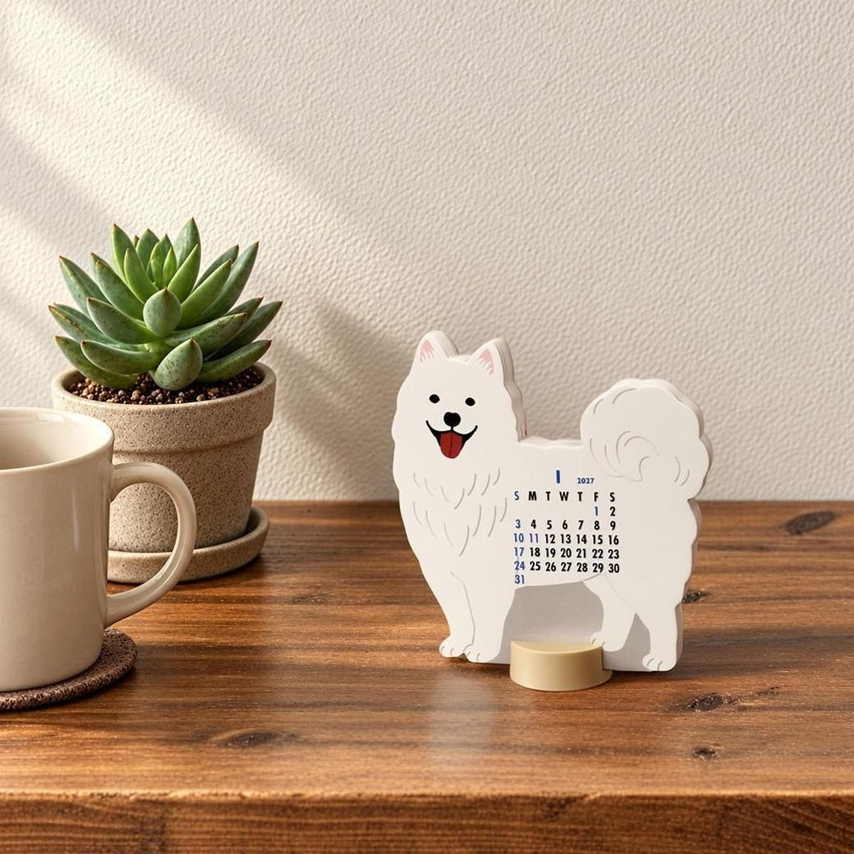 Kalender - 2027 - Mini Stand-Kalender