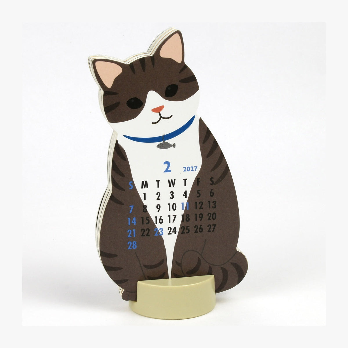 Kalender - 2027 - Mini Stand-Kalender