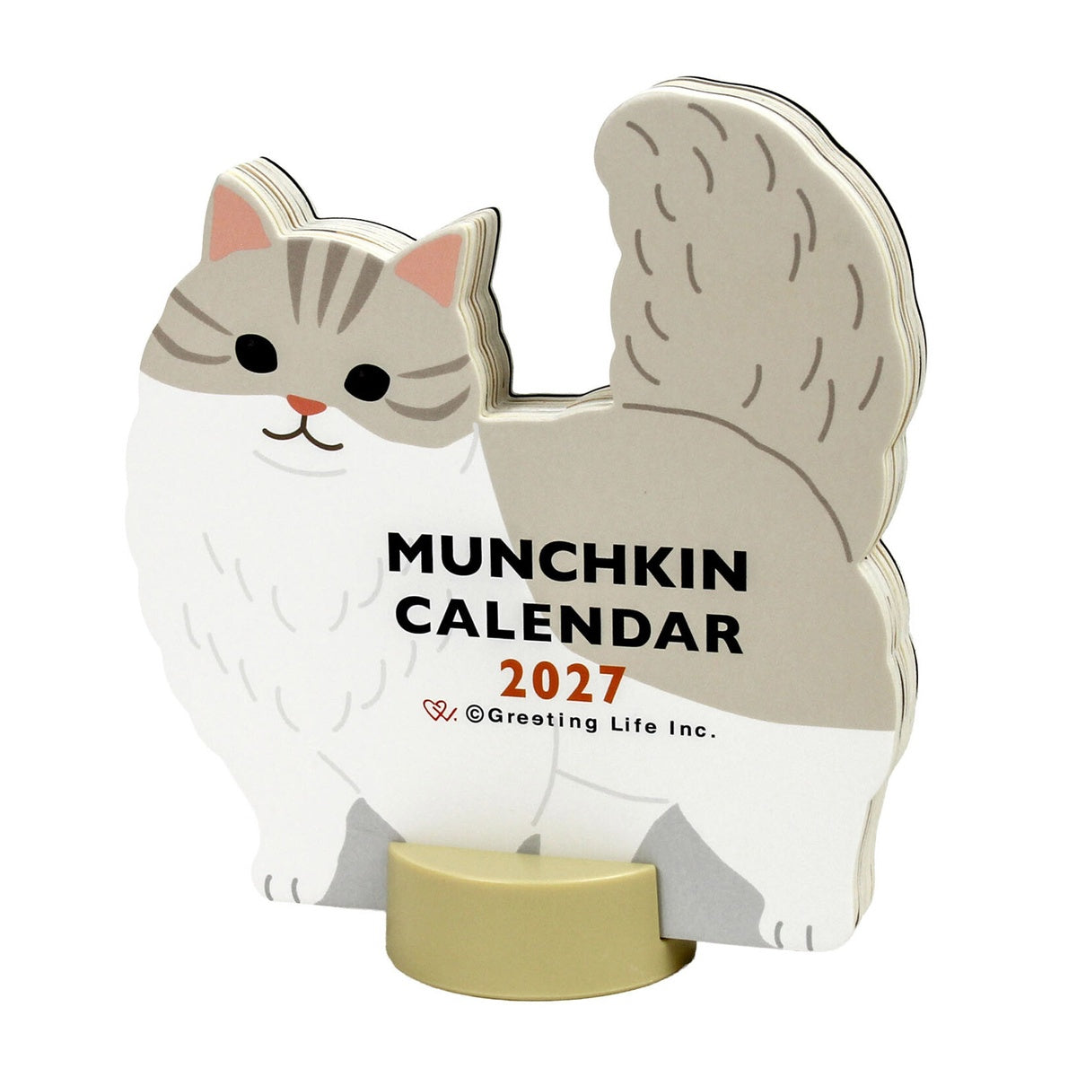Kalender - 2027 - Mini Stand-Kalender