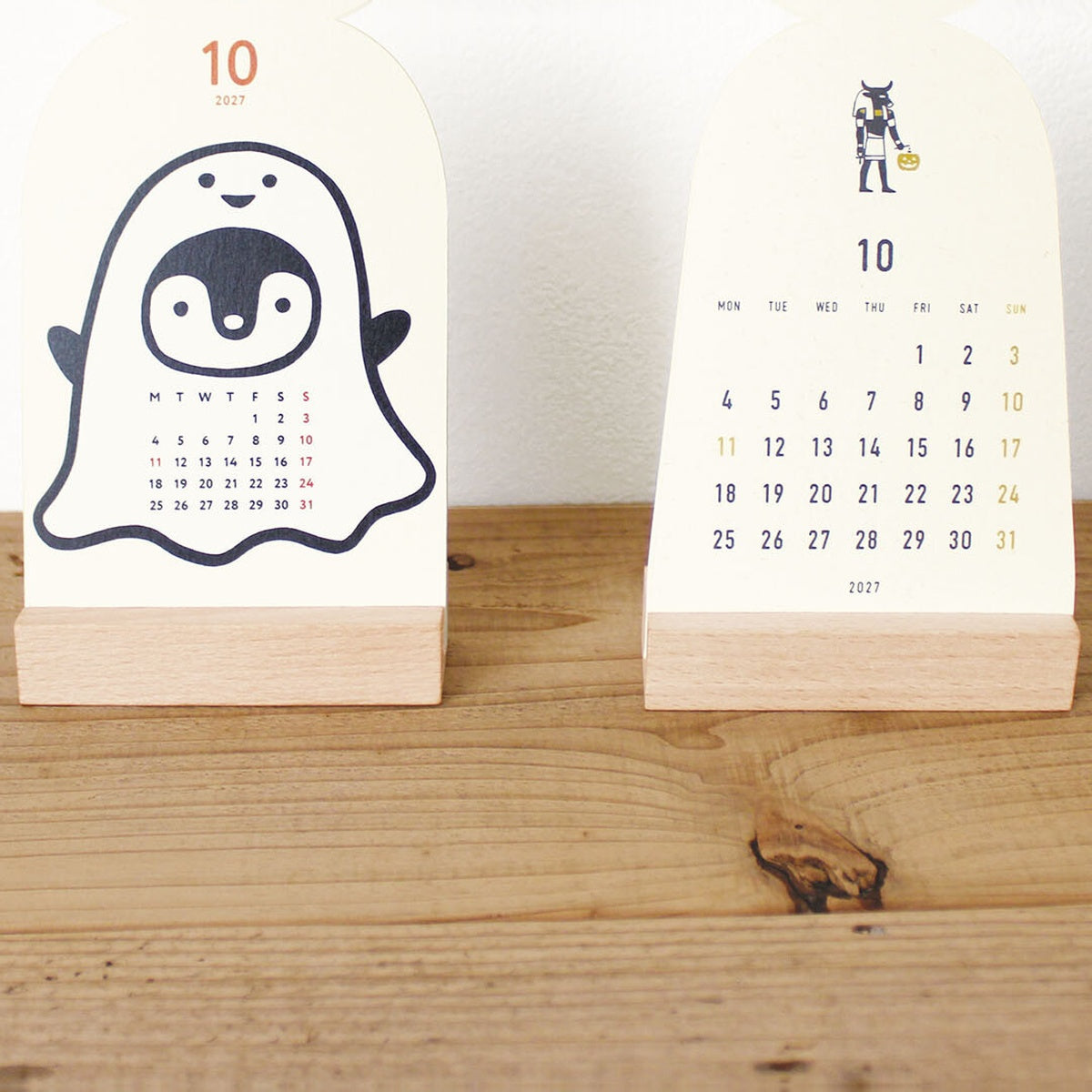 Kalender - 2027 - Tischkalender - Kigurumi