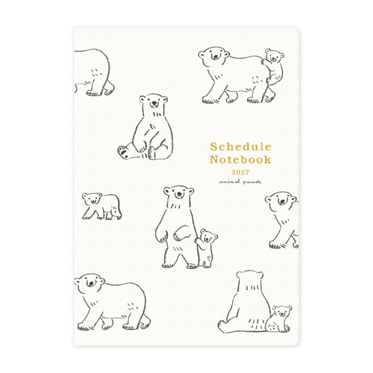 Kalender Tagebuch - RYU-RYU - Animal Parade - 2026-2027 - Month - A5
