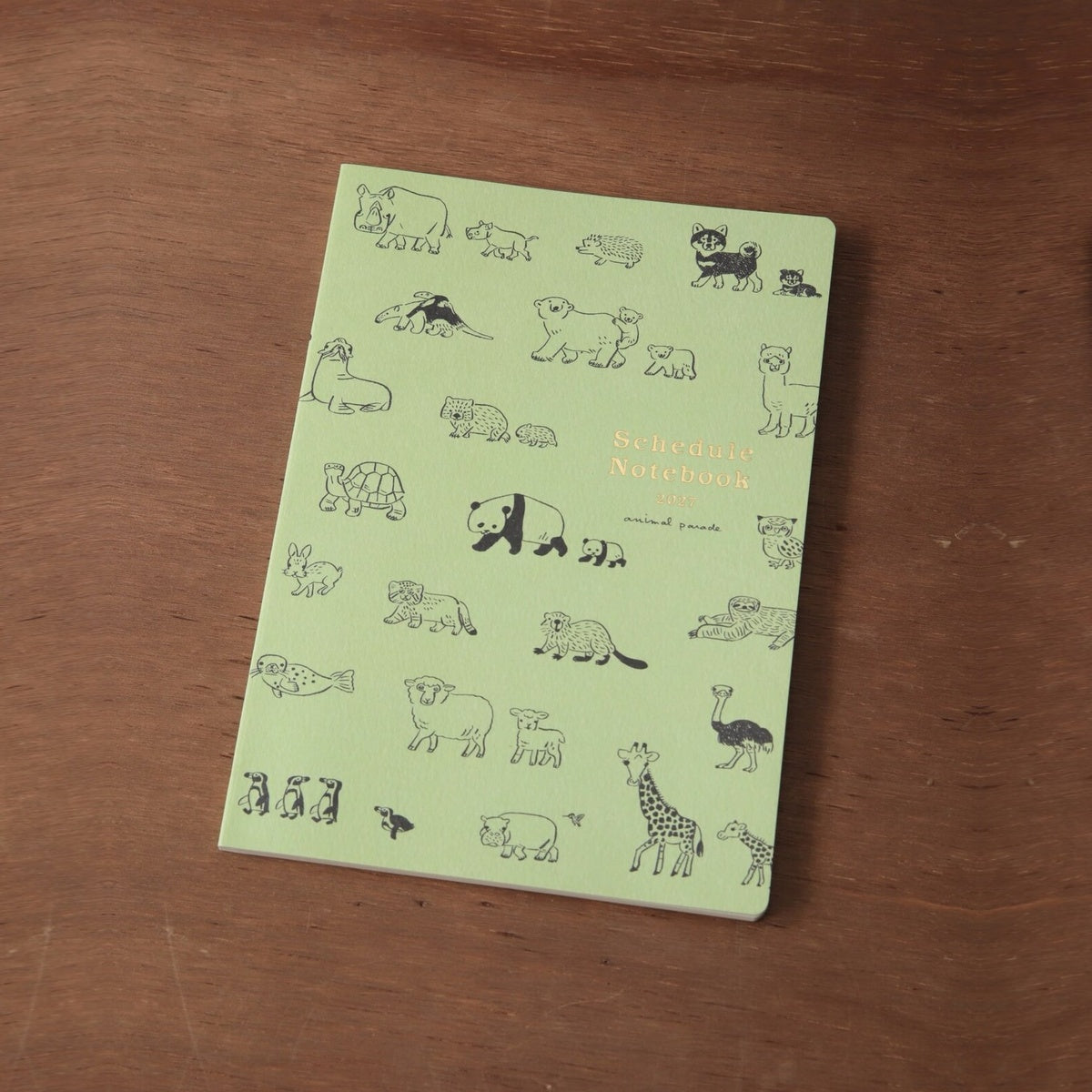 Kalender Tagebuch - RYU-RYU - Animal Parade - 2026-2027 - Month - A5