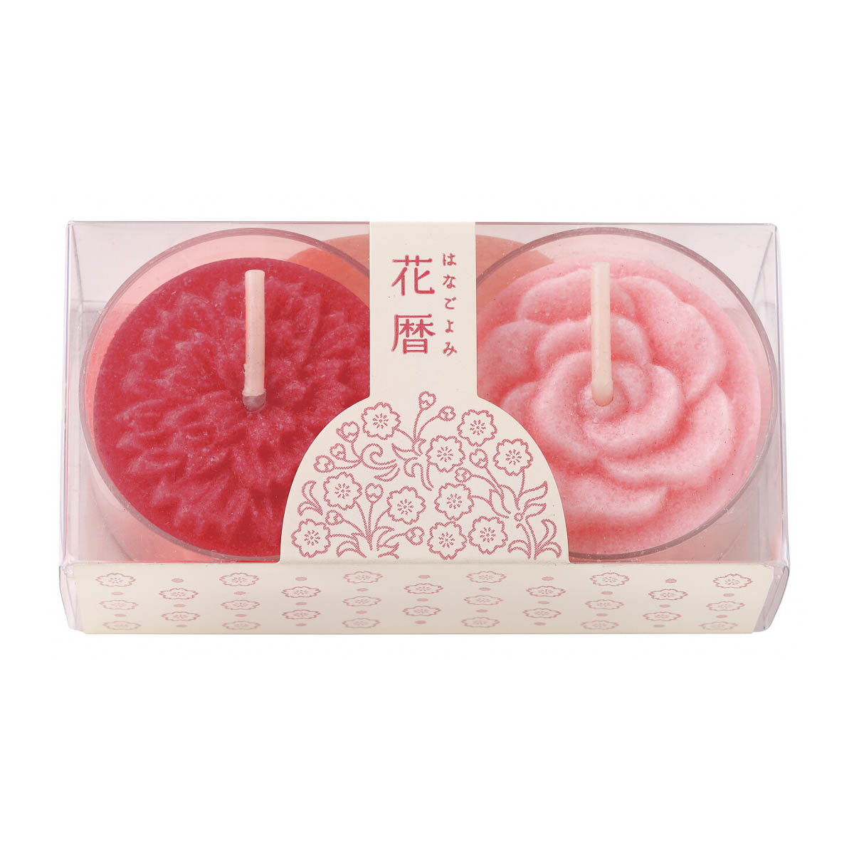 Kerzenset - Cup Candle Set - Flower Calendar (2er Set)