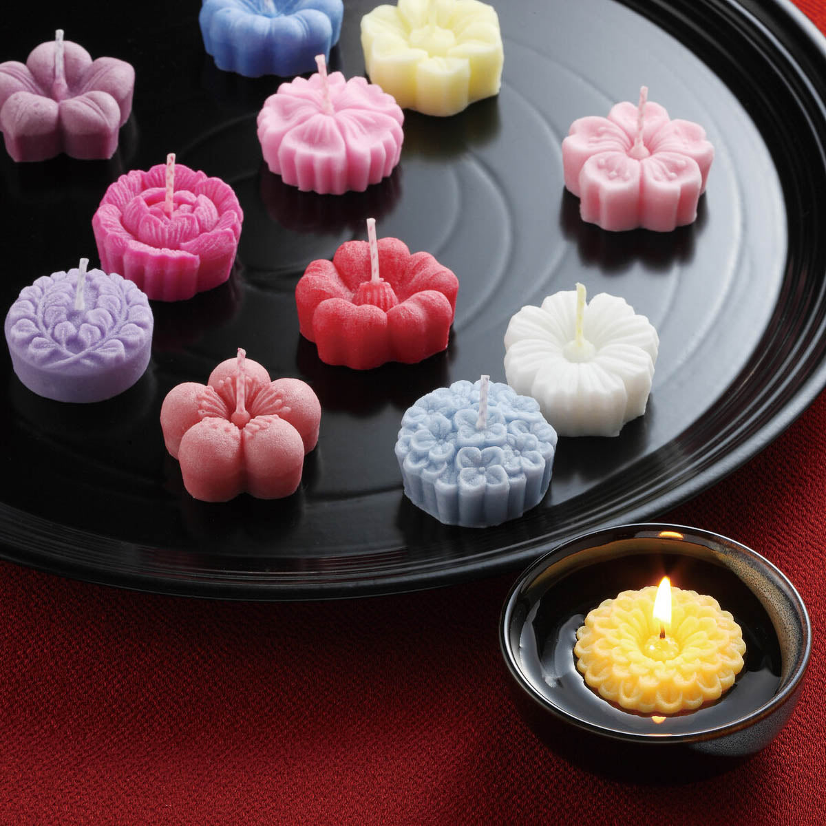 Kerzenset - Cup Candle Set - Akari Hana Tour