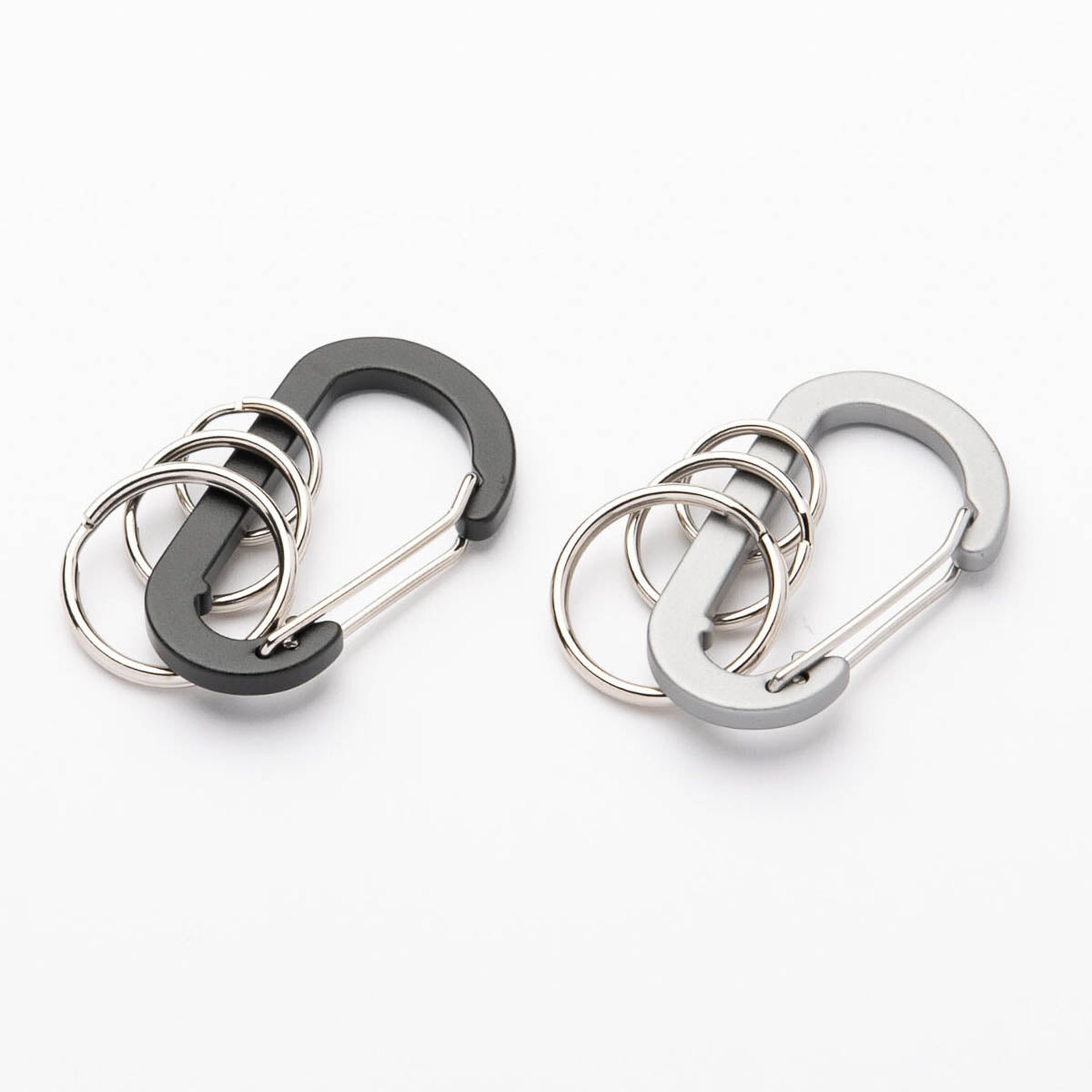 Karabiner - Square Carabiner - Aluminium - 3 Ringe