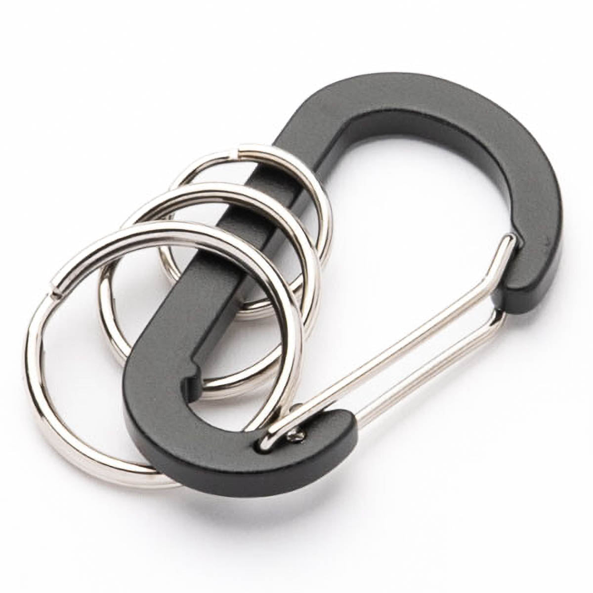 Karabiner - Square Carabiner - Aluminium - 3 Ringe