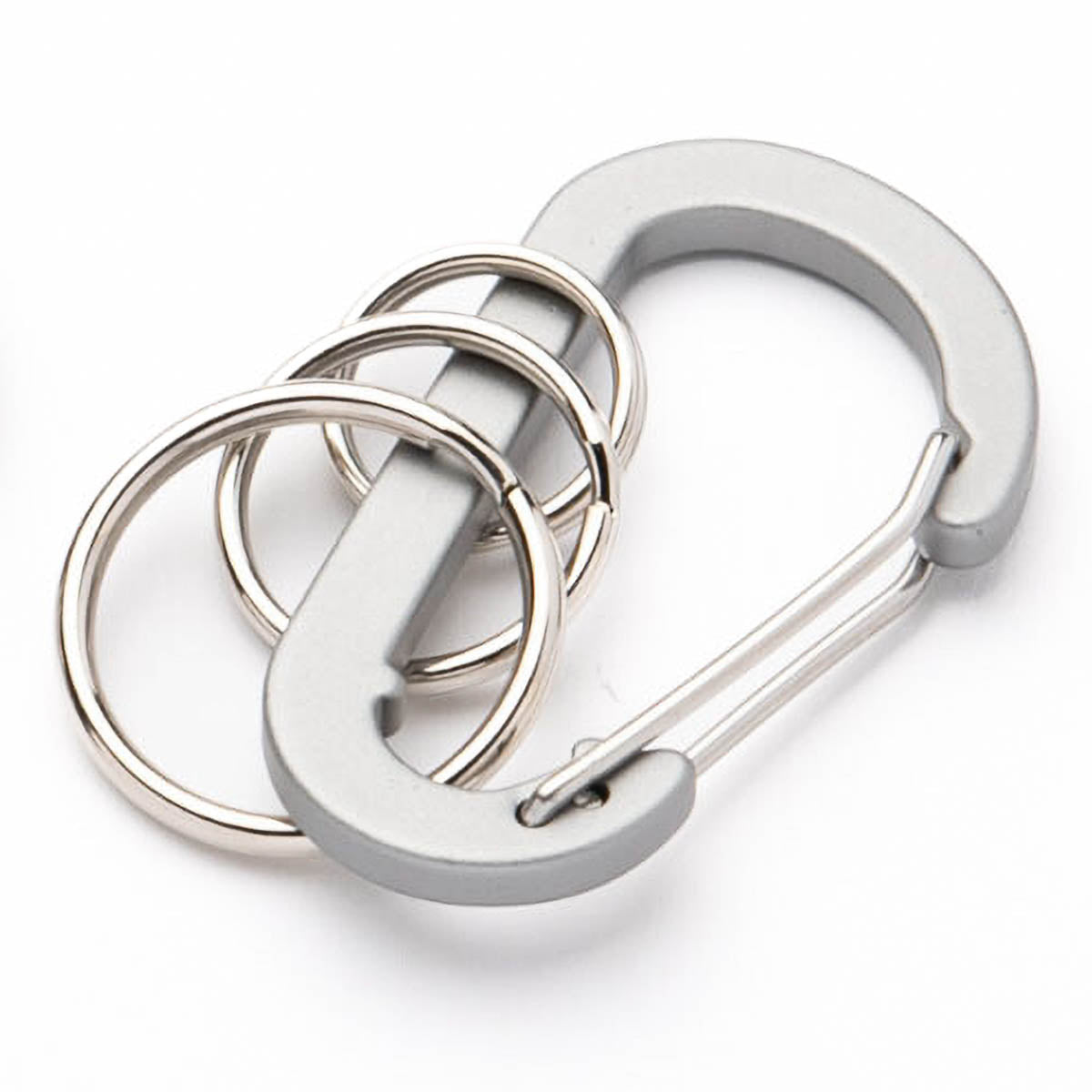 Karabiner - Square Carabiner - Aluminium - 3 Ringe