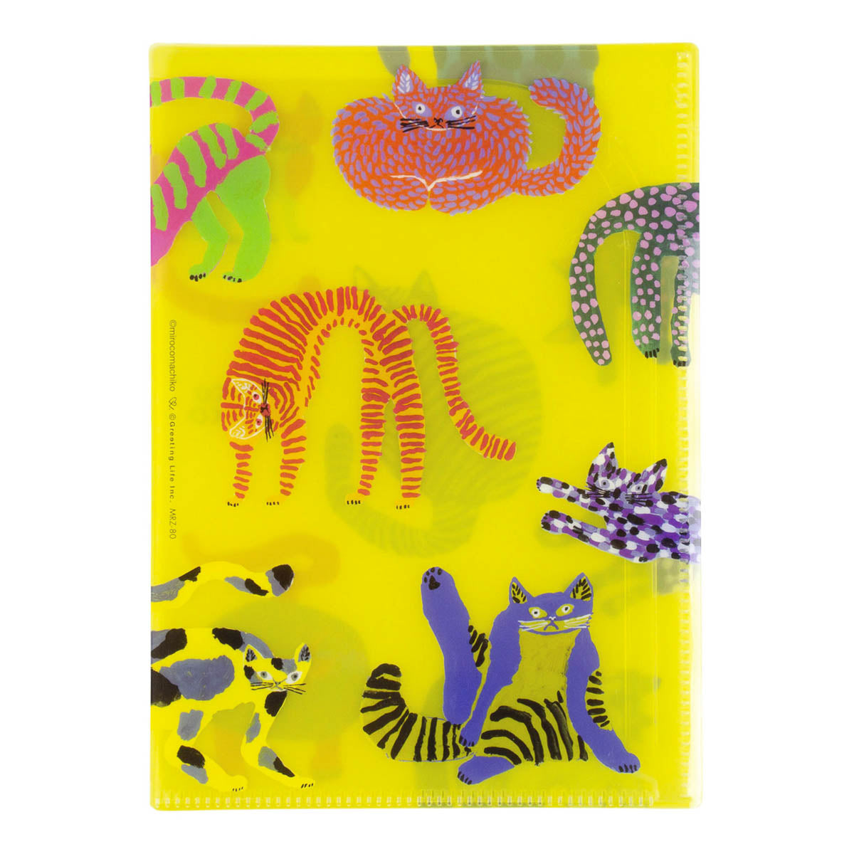 Dokumentenhülle - Miroco Machiko - 6-Pocket Clear File - A5