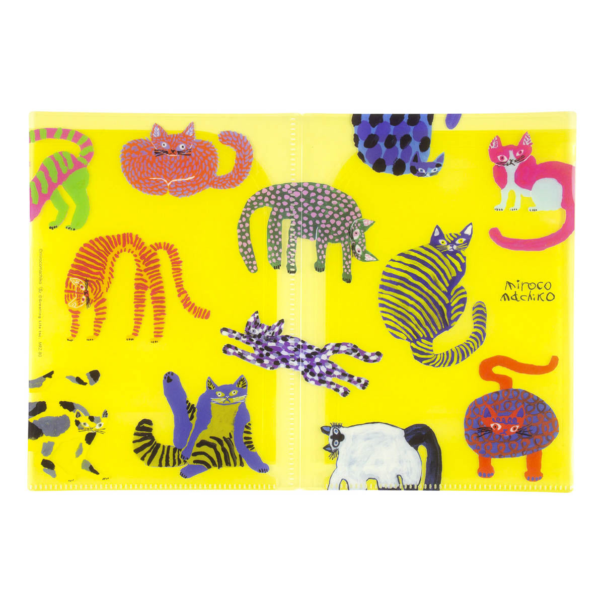 Dokumentenhülle - Miroco Machiko - 6-Pocket Clear File - A5