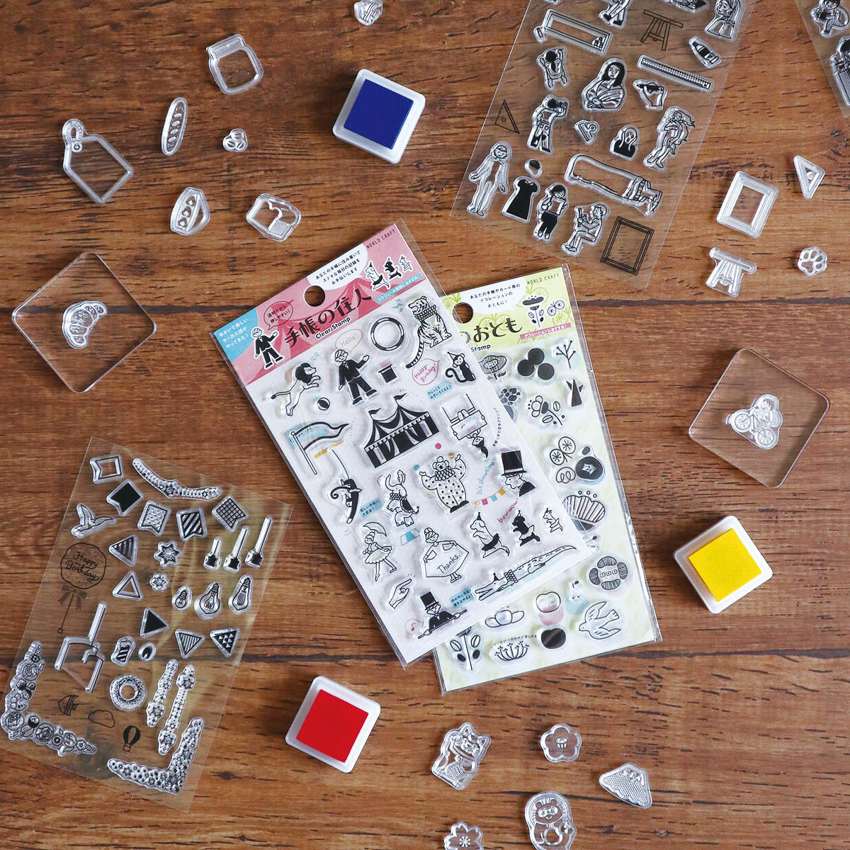 Acryl Stempel - WORLD CRAFT - Serie 1