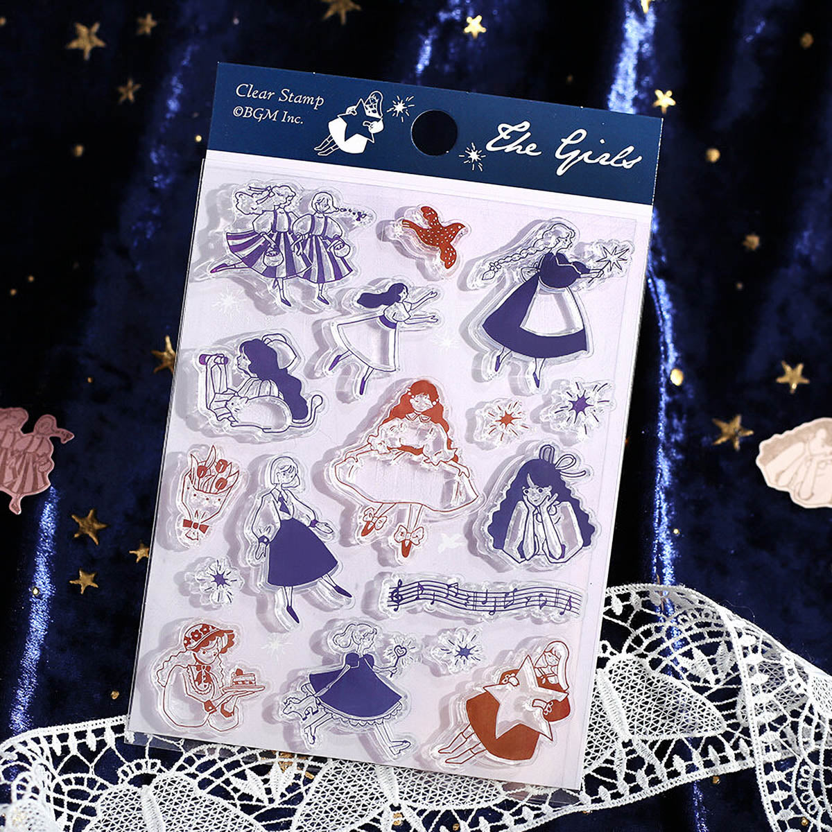 Acryl Stempel - BGM - Tagebuch - Vol. 1