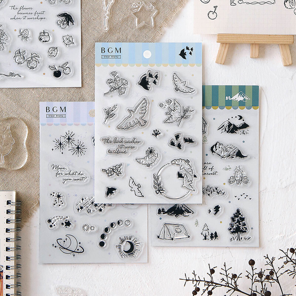 Acryl Stempel - BGM - Serie 1
