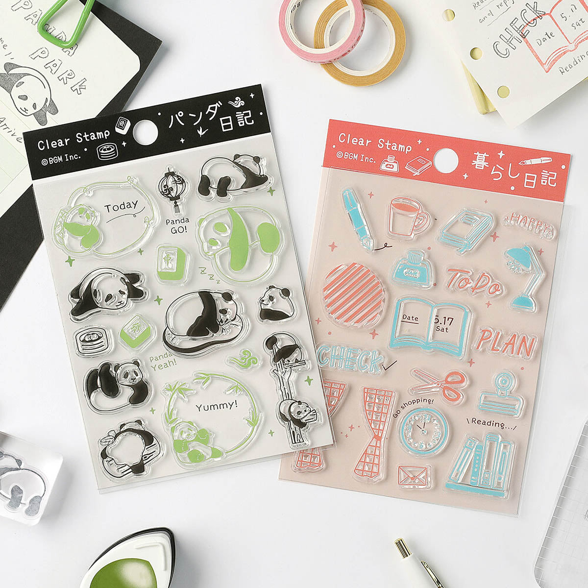 Acryl Stempel - BGM - Tagebuch - Vol. 2