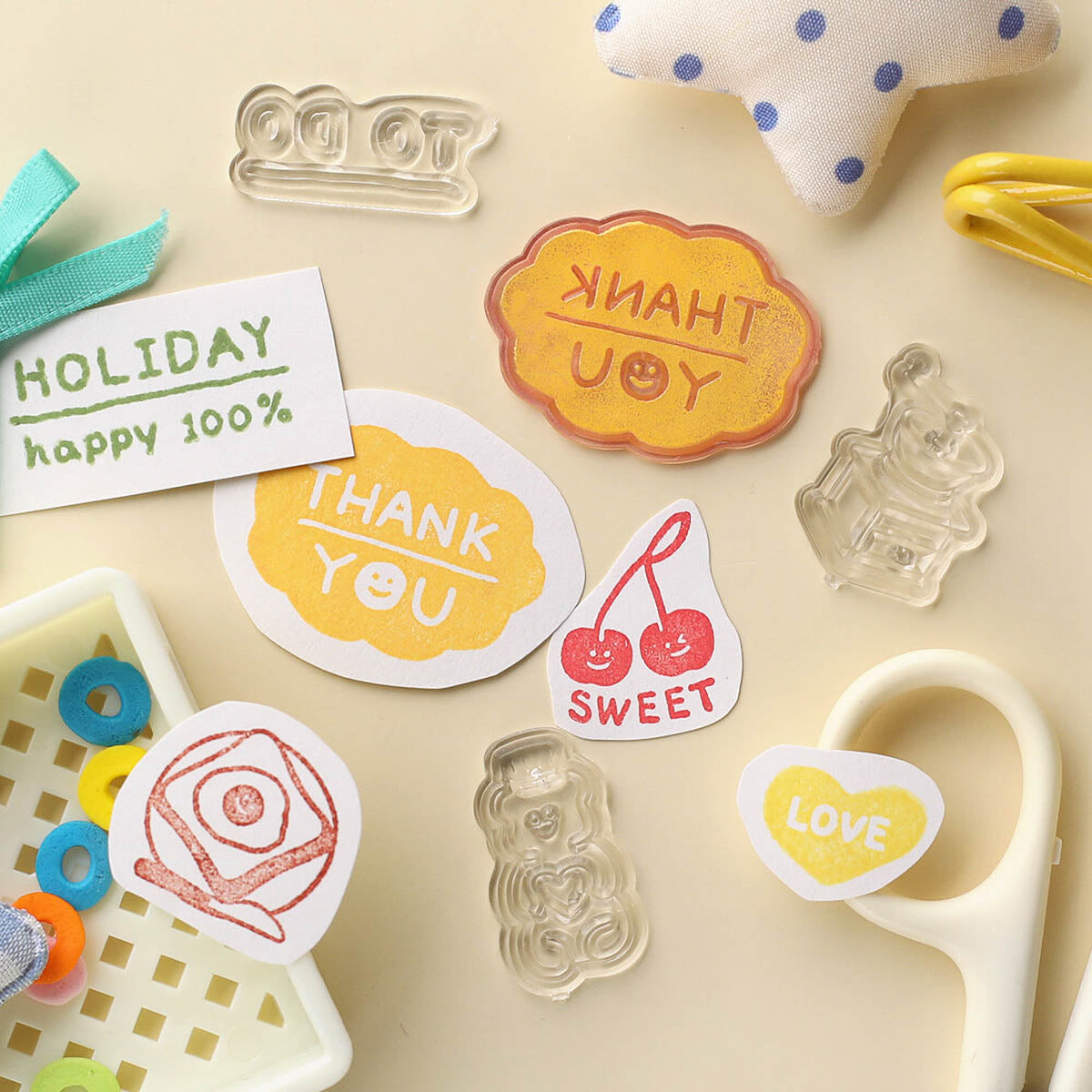 Acryl Stempel - BGM - Tagebuch - Vol. 2