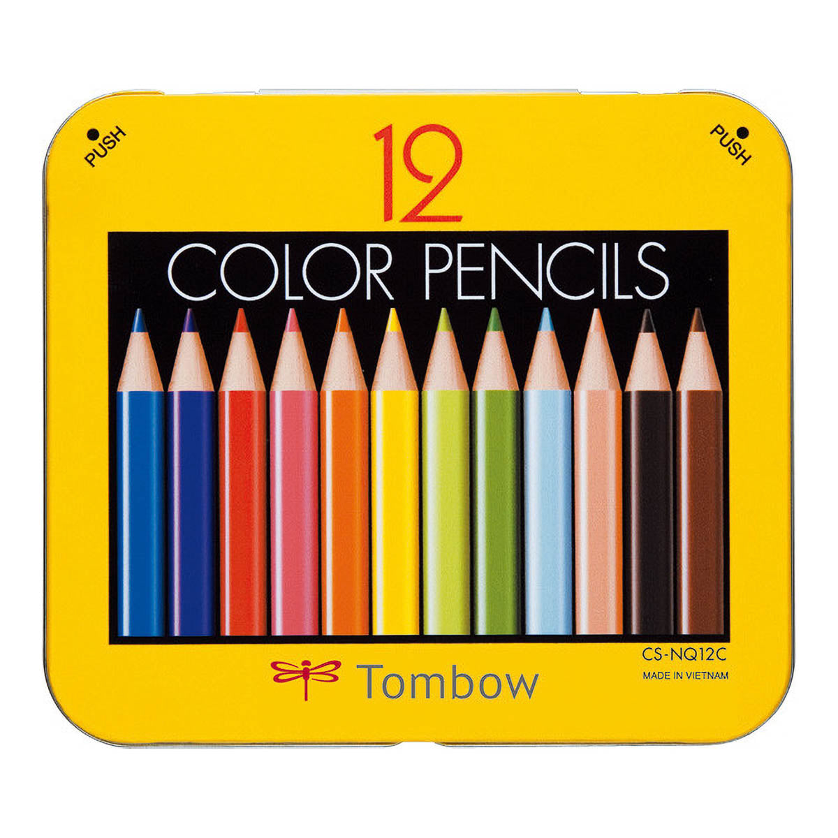 Buntstift - Tombow - Color Pencil - Set mit Metallbox