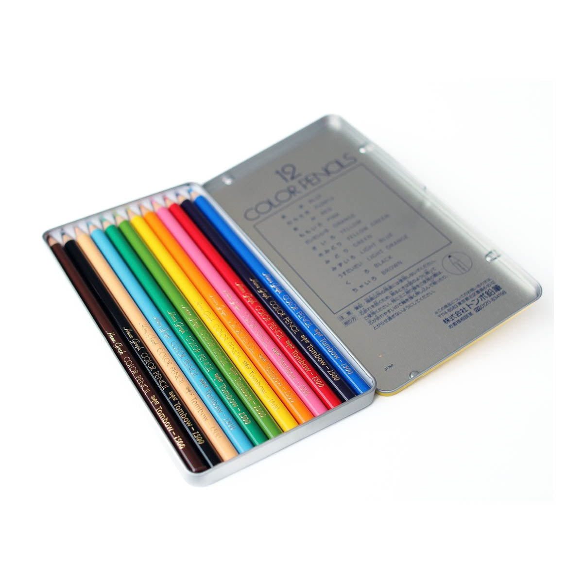 Buntstift - Tombow - Color Pencil - Set mit Metallbox