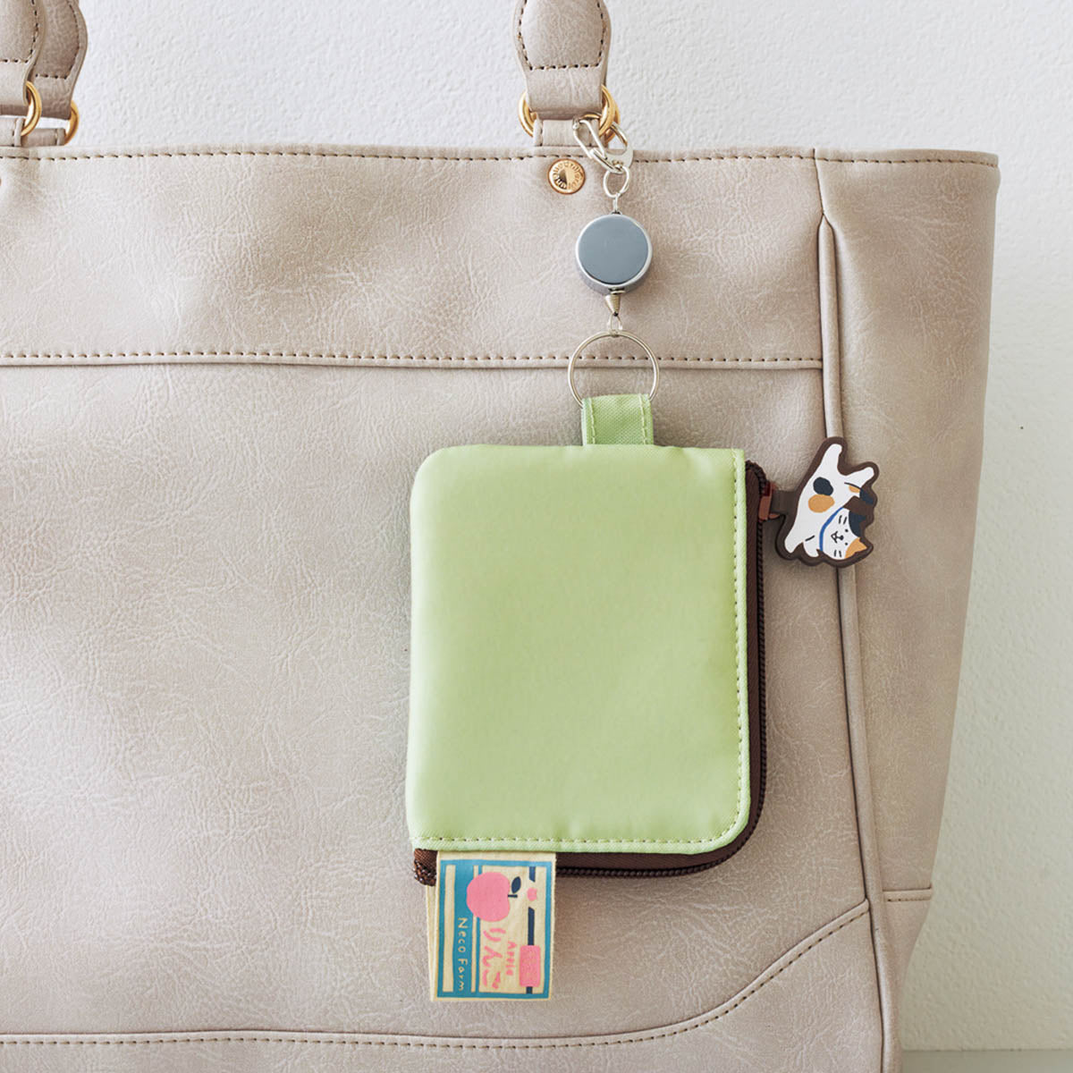 Kartentasche - LIHIT LAB - Nyan Scene - flat card pouch