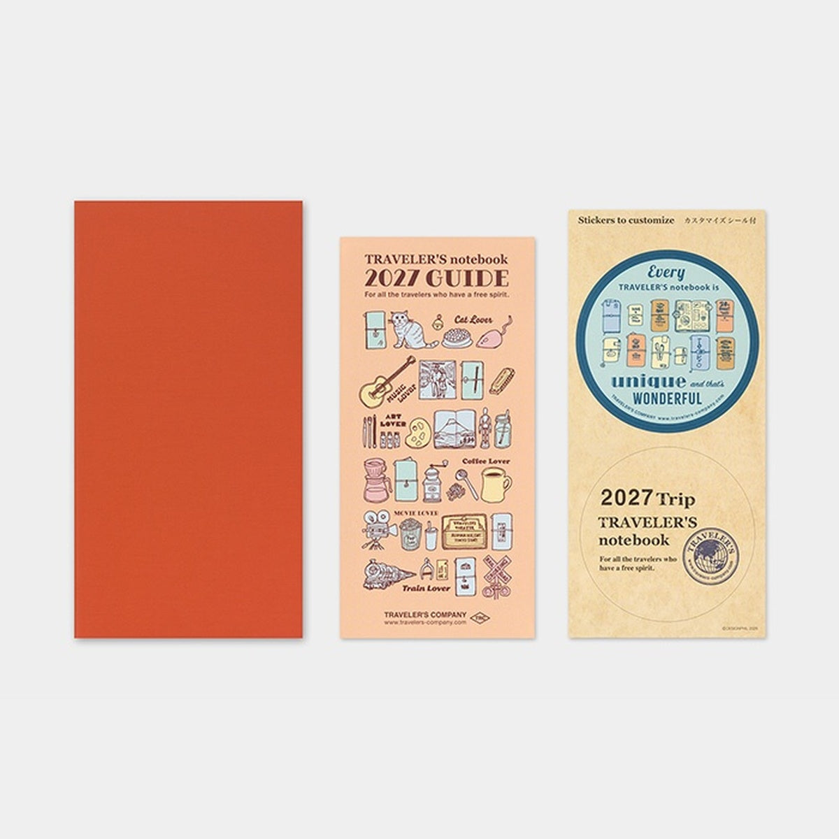 Tagebuch - TRAVELER'S notebook - Regular Size - Calendar & Diary - 2027