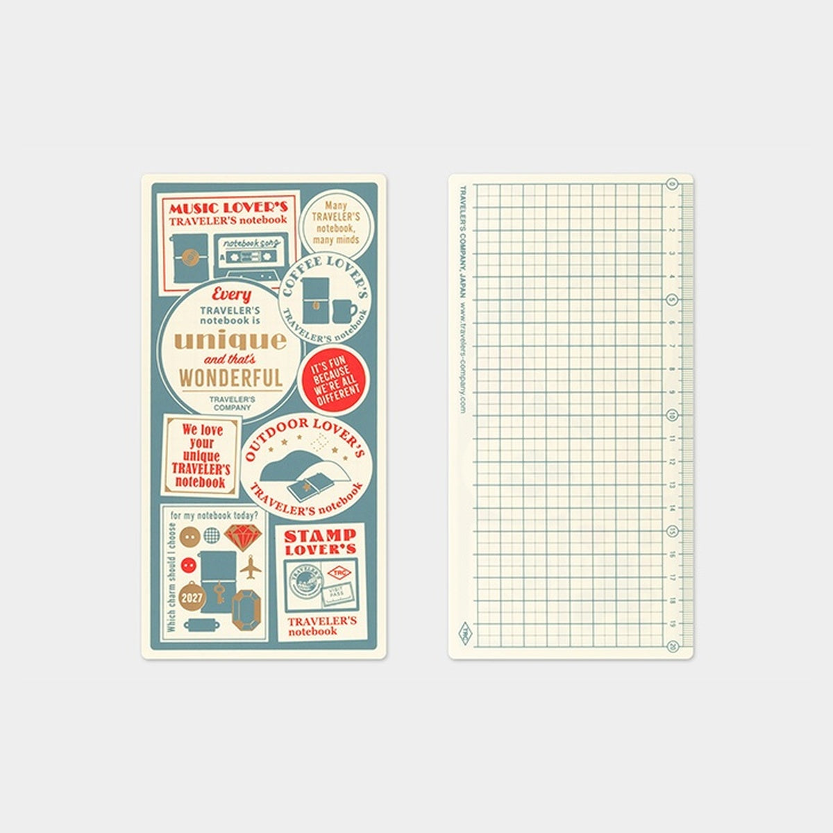 Tagebuch - TRAVELER'S notebook - Regular Size - Calendar & Diary - 2027