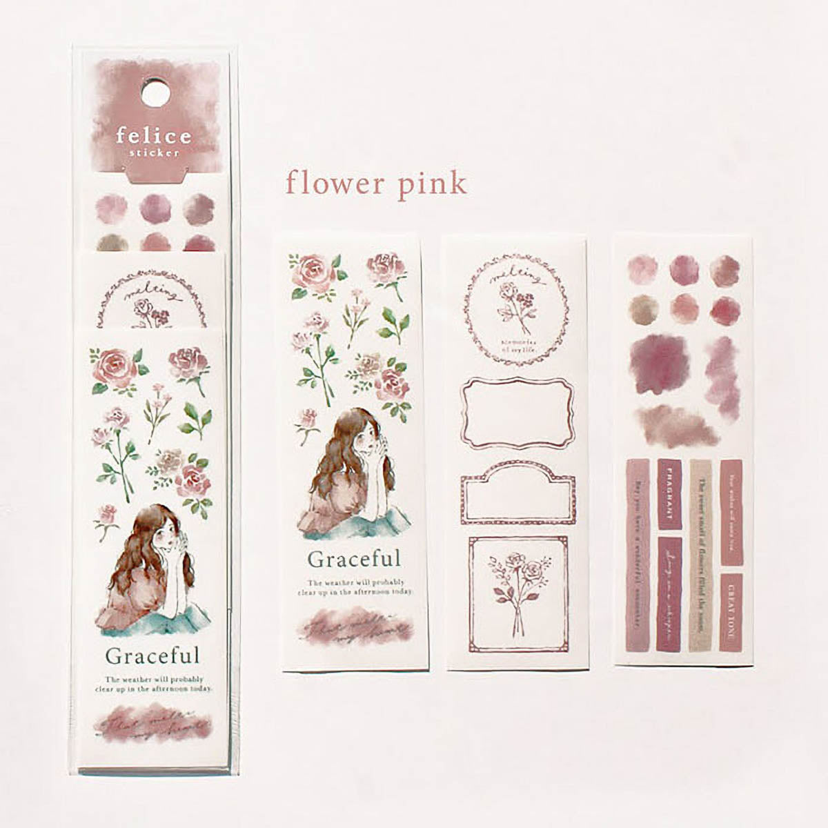 Deko-Sticker - felice
