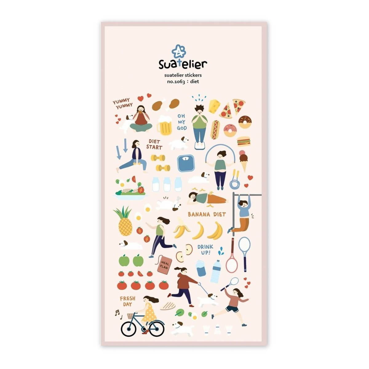 Deko-Sticker - daily deco - food
