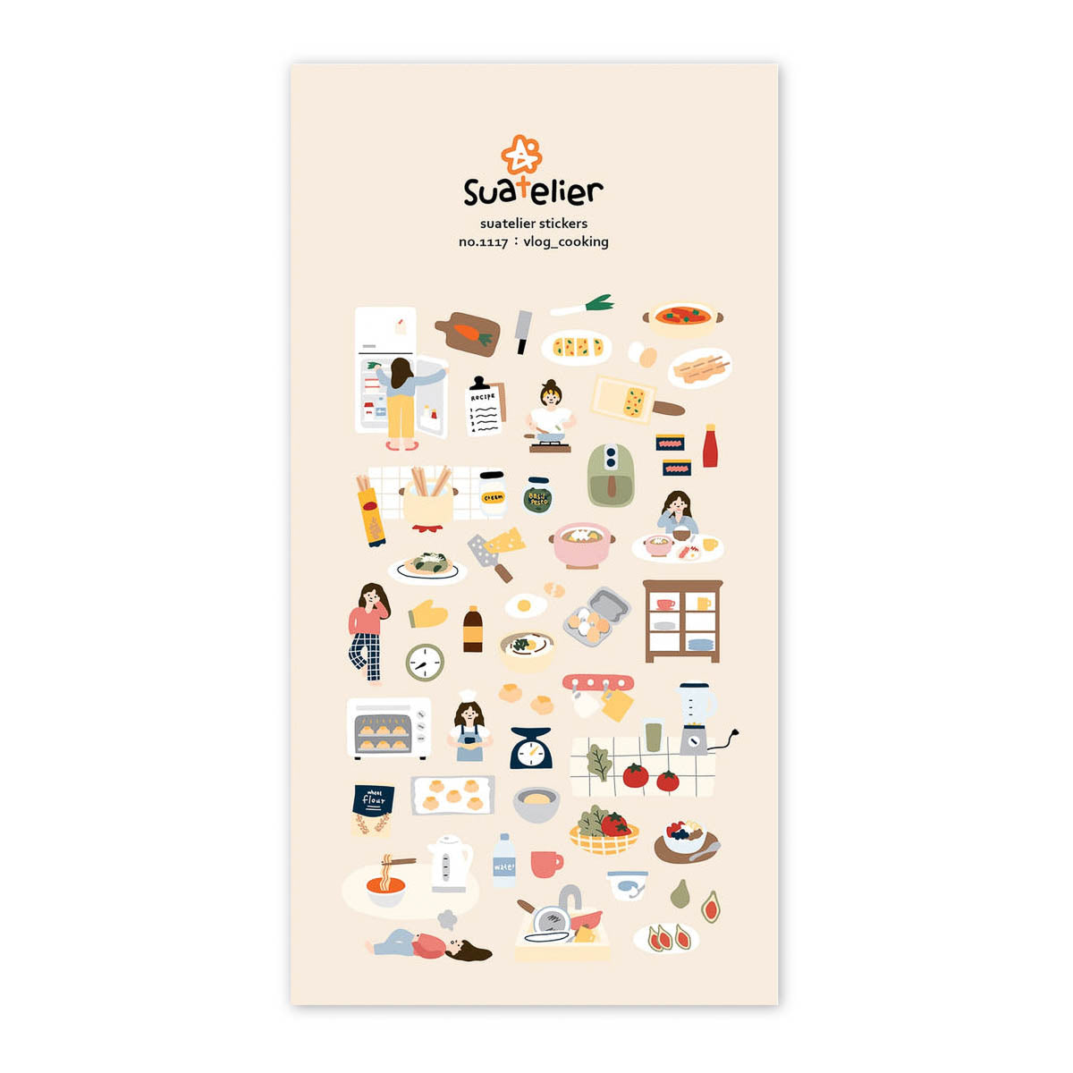 Deko-Sticker - daily deco - food