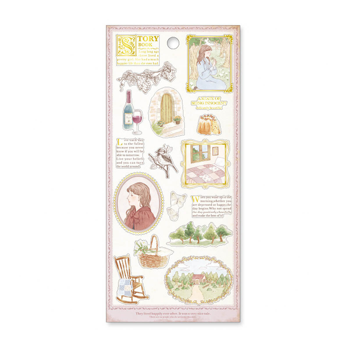 Deko-Sticker - Story Book