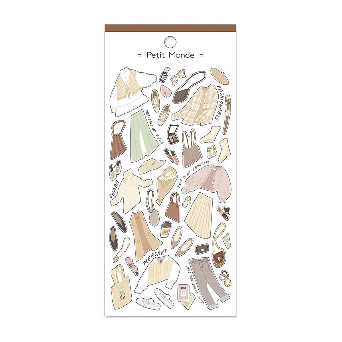 Deko-Sticker - Petit Monde