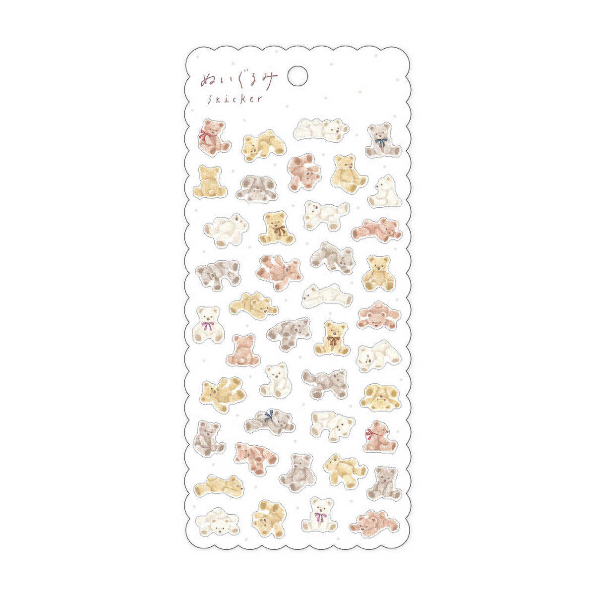 Deko-Sticker - Plüschtiere