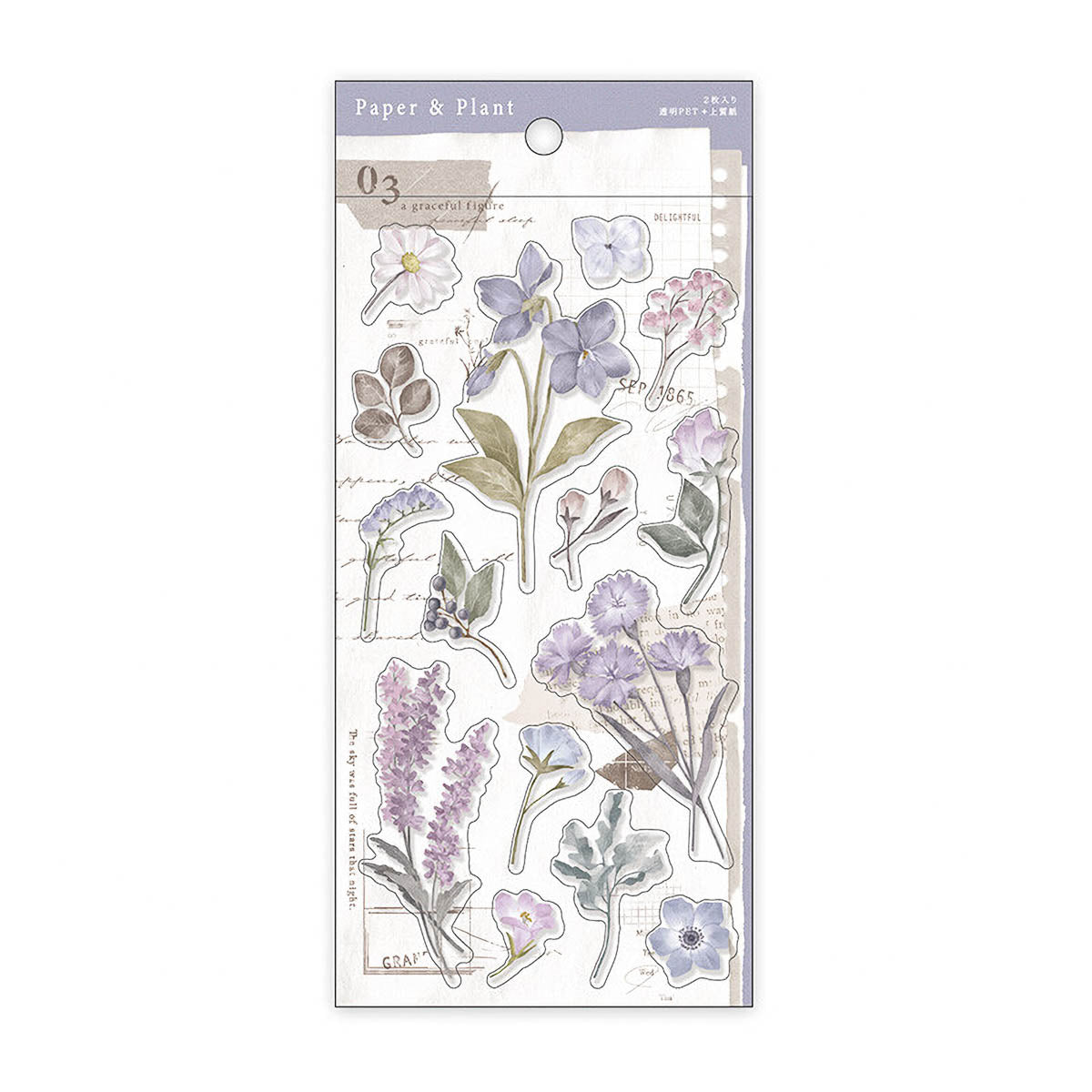 Deko-Sticker - Paper & Plant