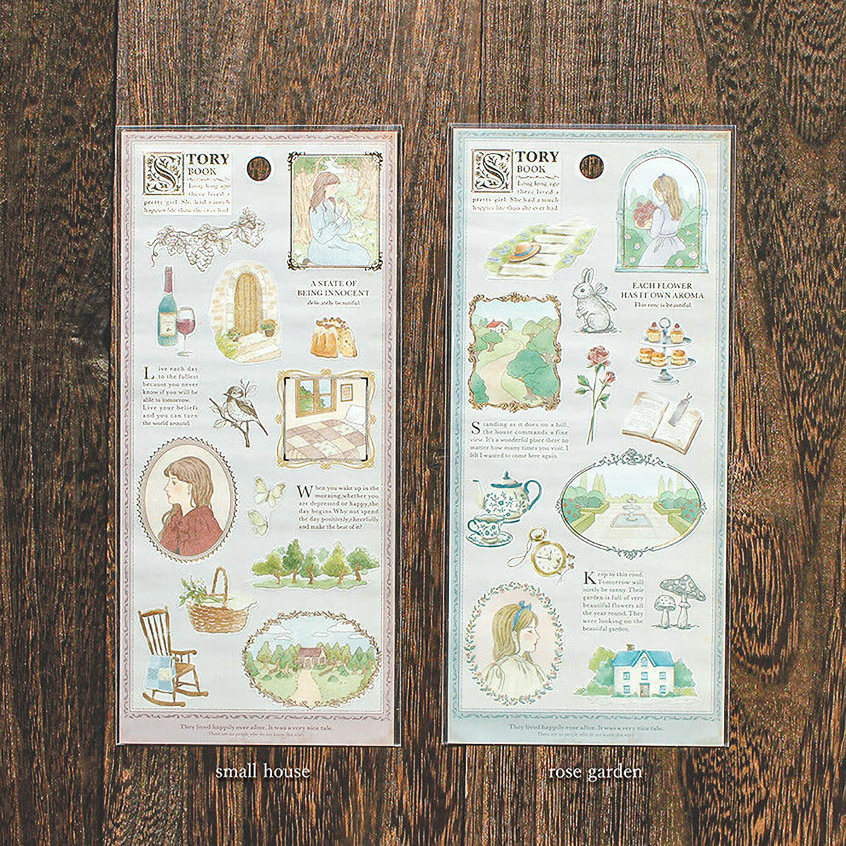 Deko-Sticker - Story Book