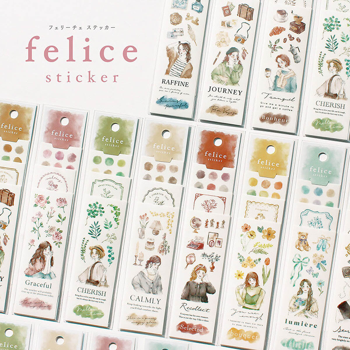 Deko-Sticker - felice