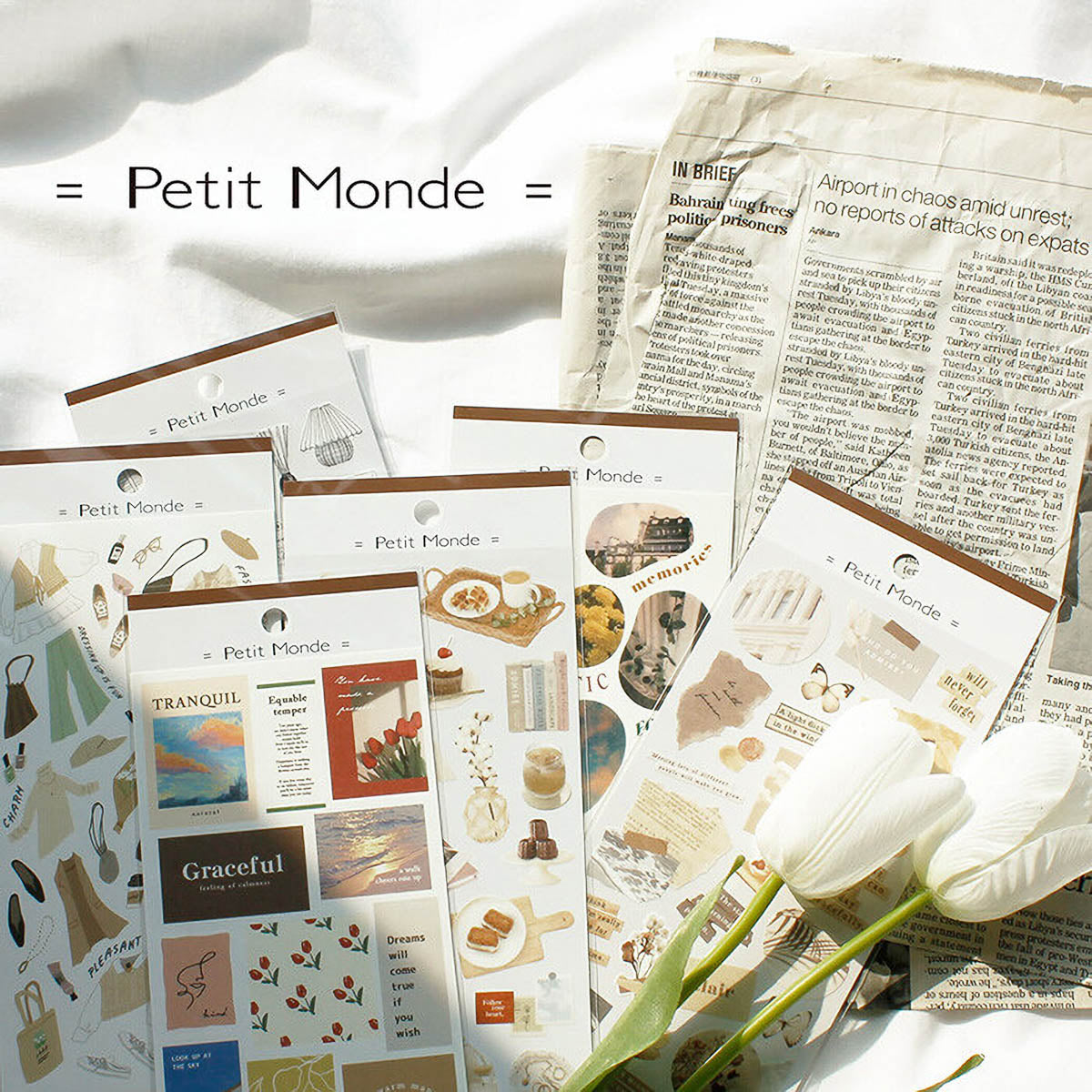 Deko-Sticker - Petit Monde