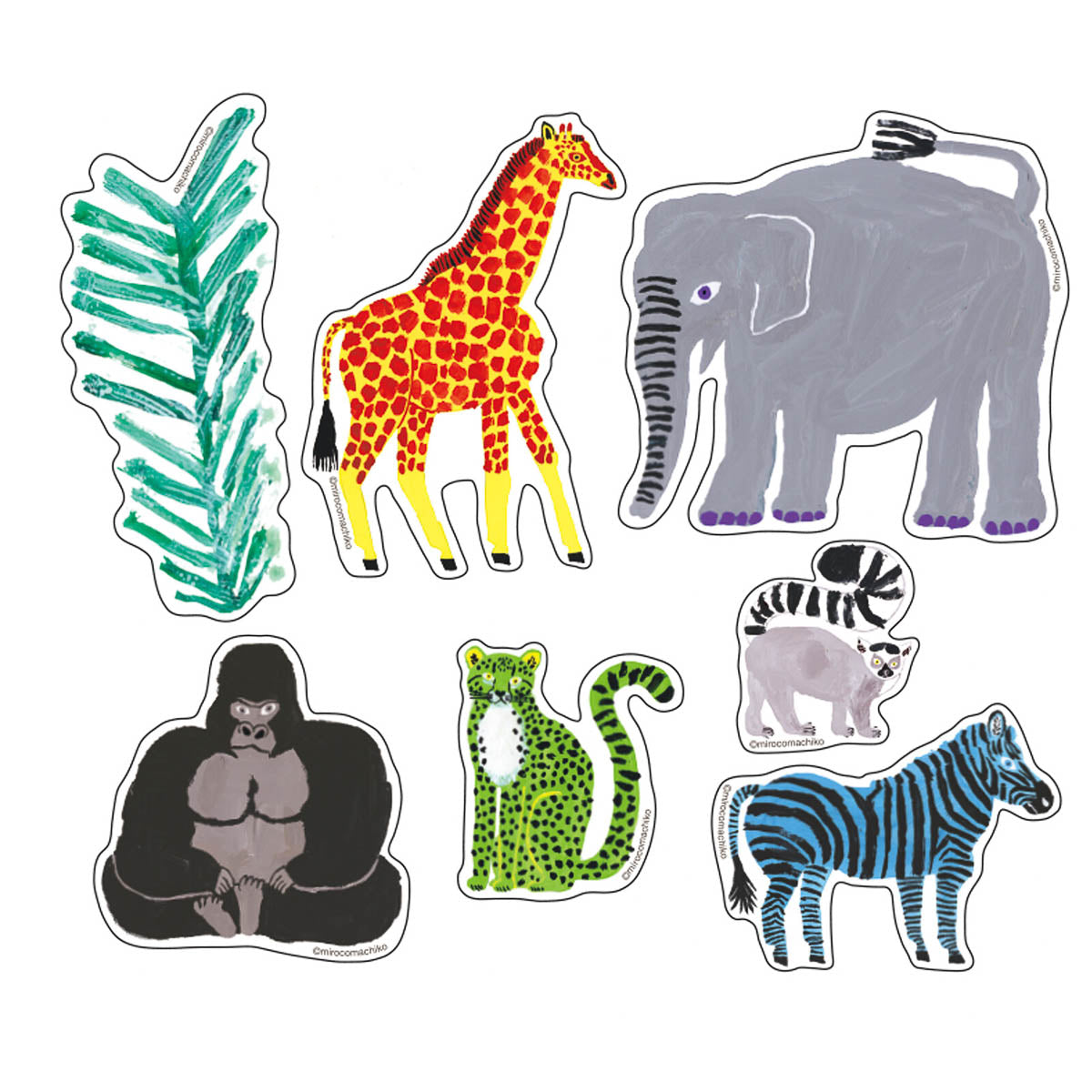 Deko-Sticker - Miroco Machiko
